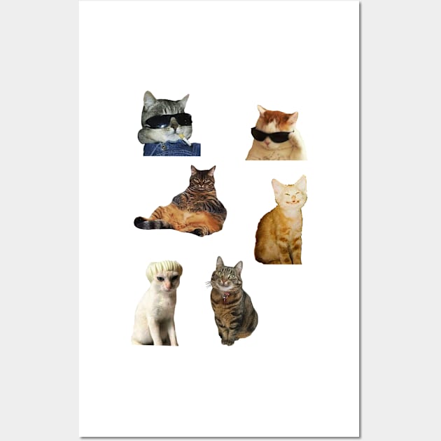 Funny Cats Wall Art by DreamPassion